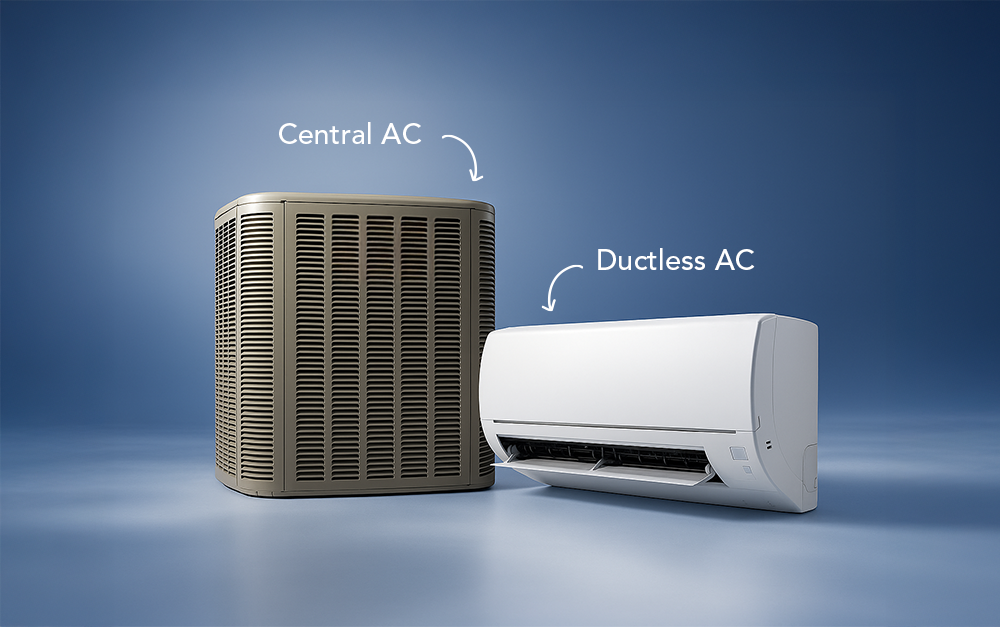 Ductless vs Central Air Conditioning – A Complete Guide for Ontario Homeowners