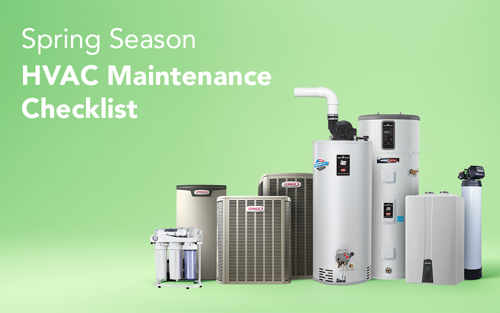Spring Maintenance Tips to Keep Your Home Comfort Equipment Running Smoothly