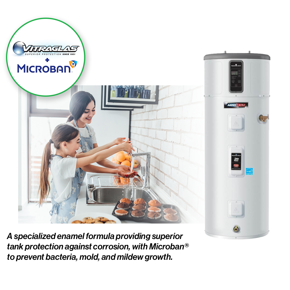 Bradford White Heat Pump Water Heater -  80 Gallon