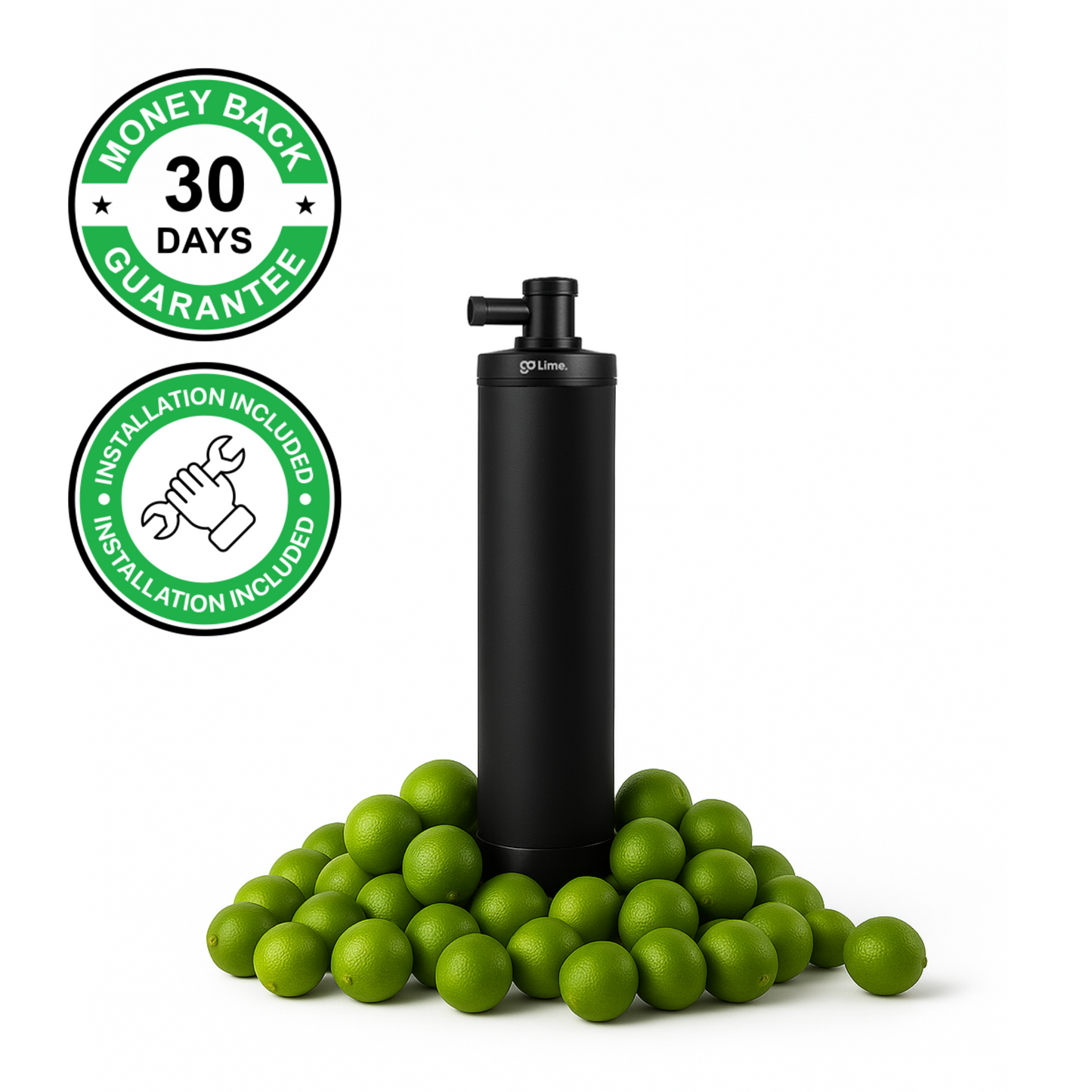 Go Clean Drainless Whole Home Water Filter