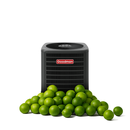 Goodman 1.5 Ton Single-Stage Air Conditioner with 15.2 SEER2 Rating