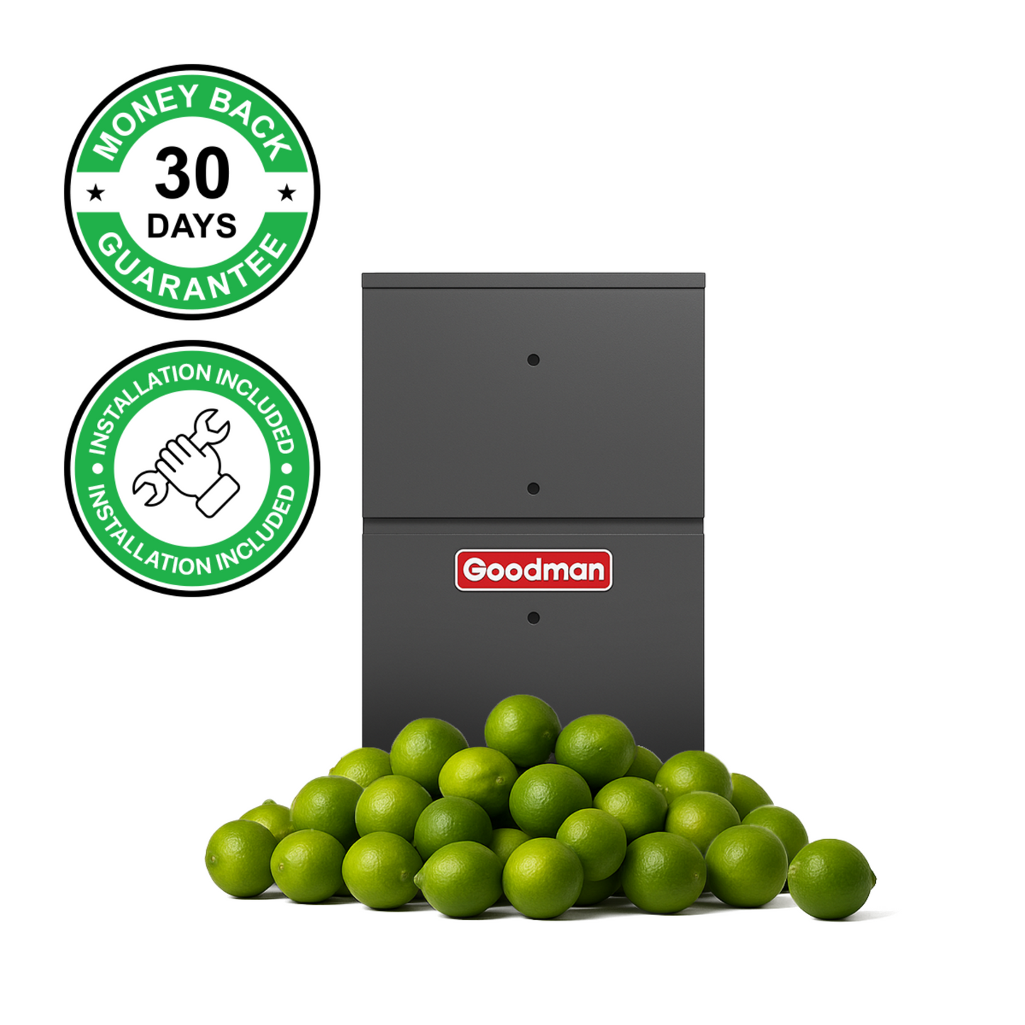 Goodman GRVT 60,000 BTU Two-Stage Gas Furnace