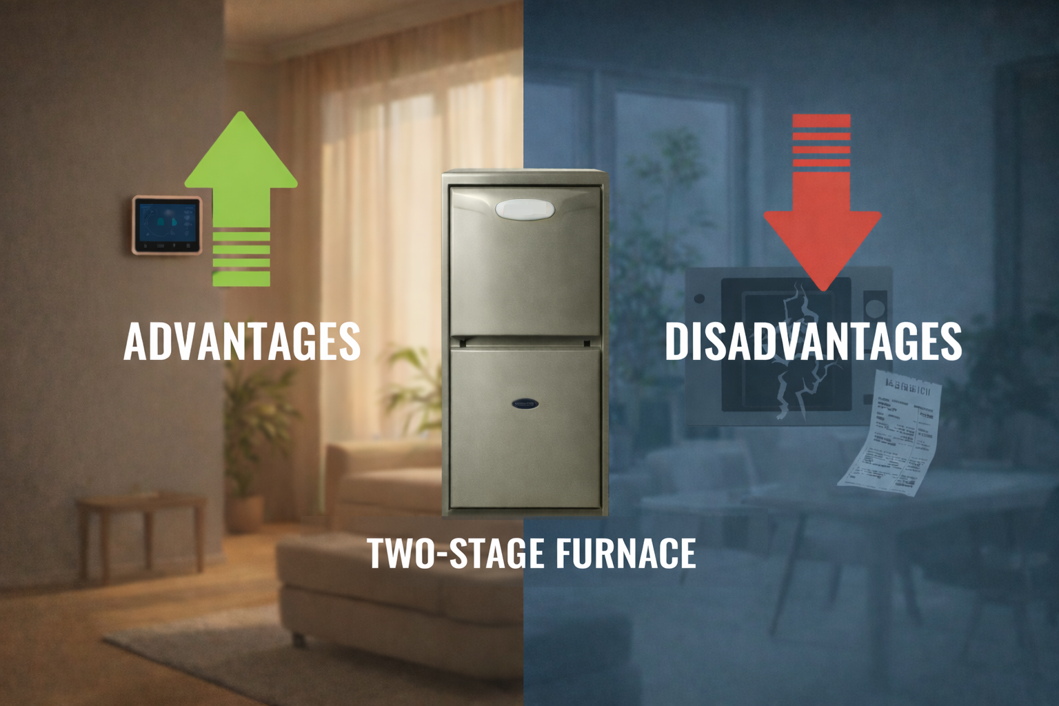 Advantages and Disadvantages of a Two-Stage Furnace