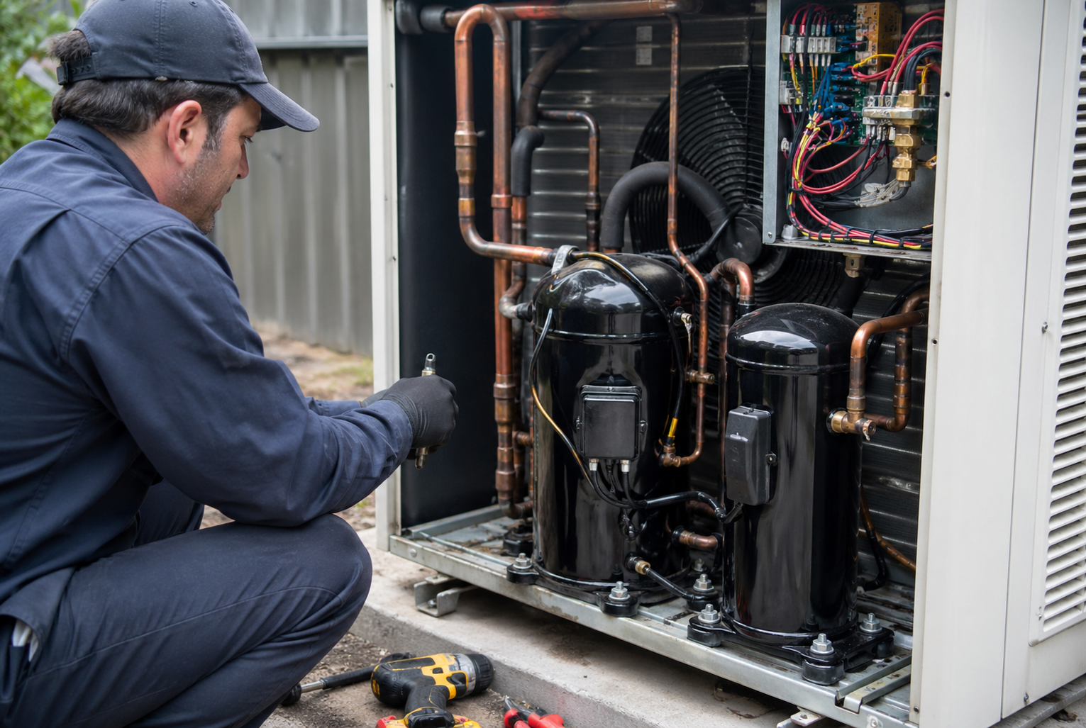 Heat Pump Compressor Failure: Replace It or Replace the Whole Unit?