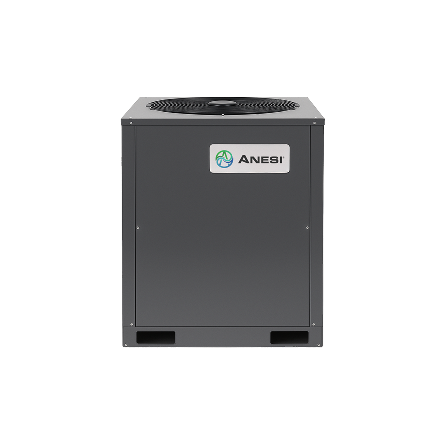 Air conditioning unit with Anesi logo