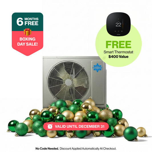 Kinghome 2 Ton KD Heat Pump (Includes FREE Smart Thermostat)