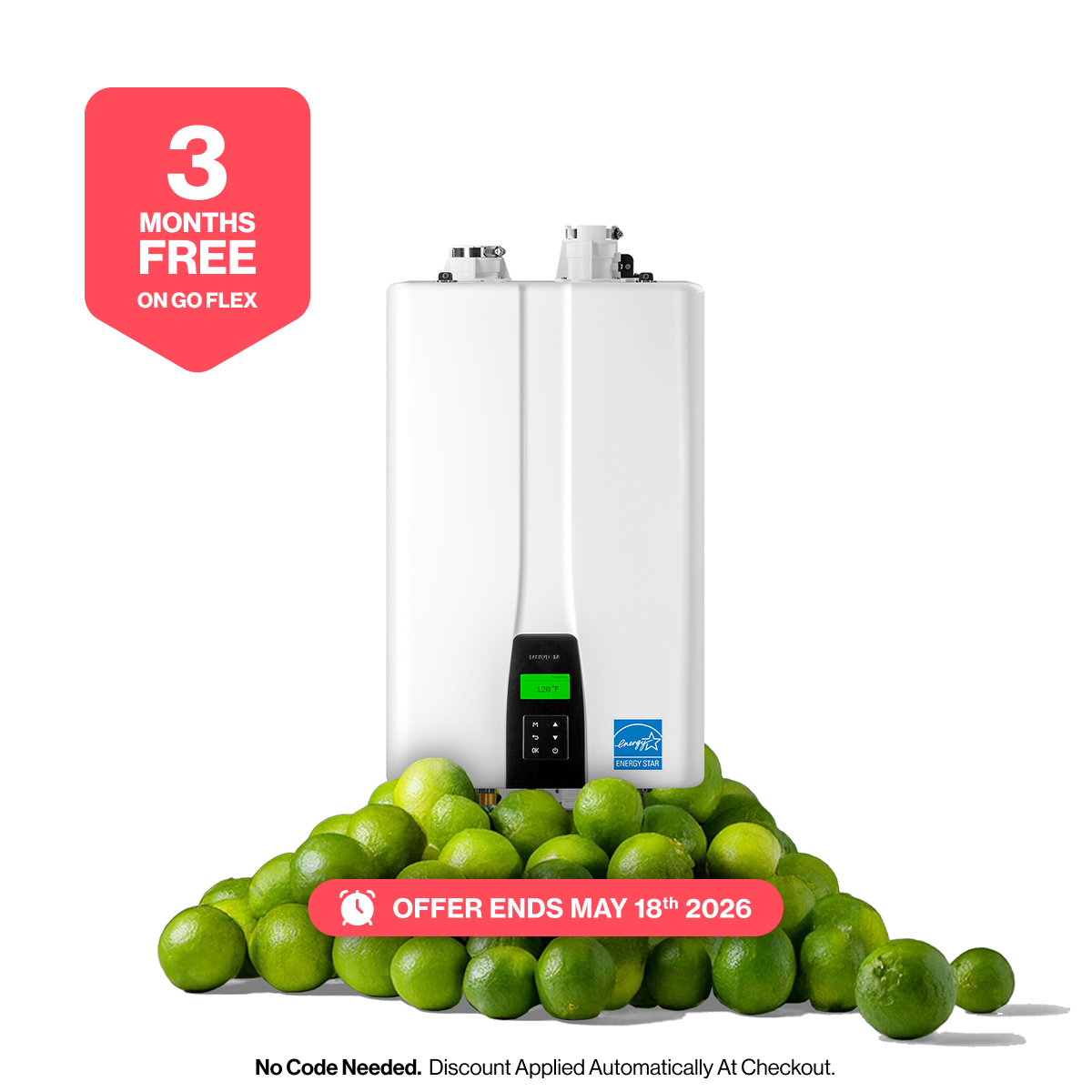 Navien Premium NPE-180S2 Condensing Tankless Water Heater