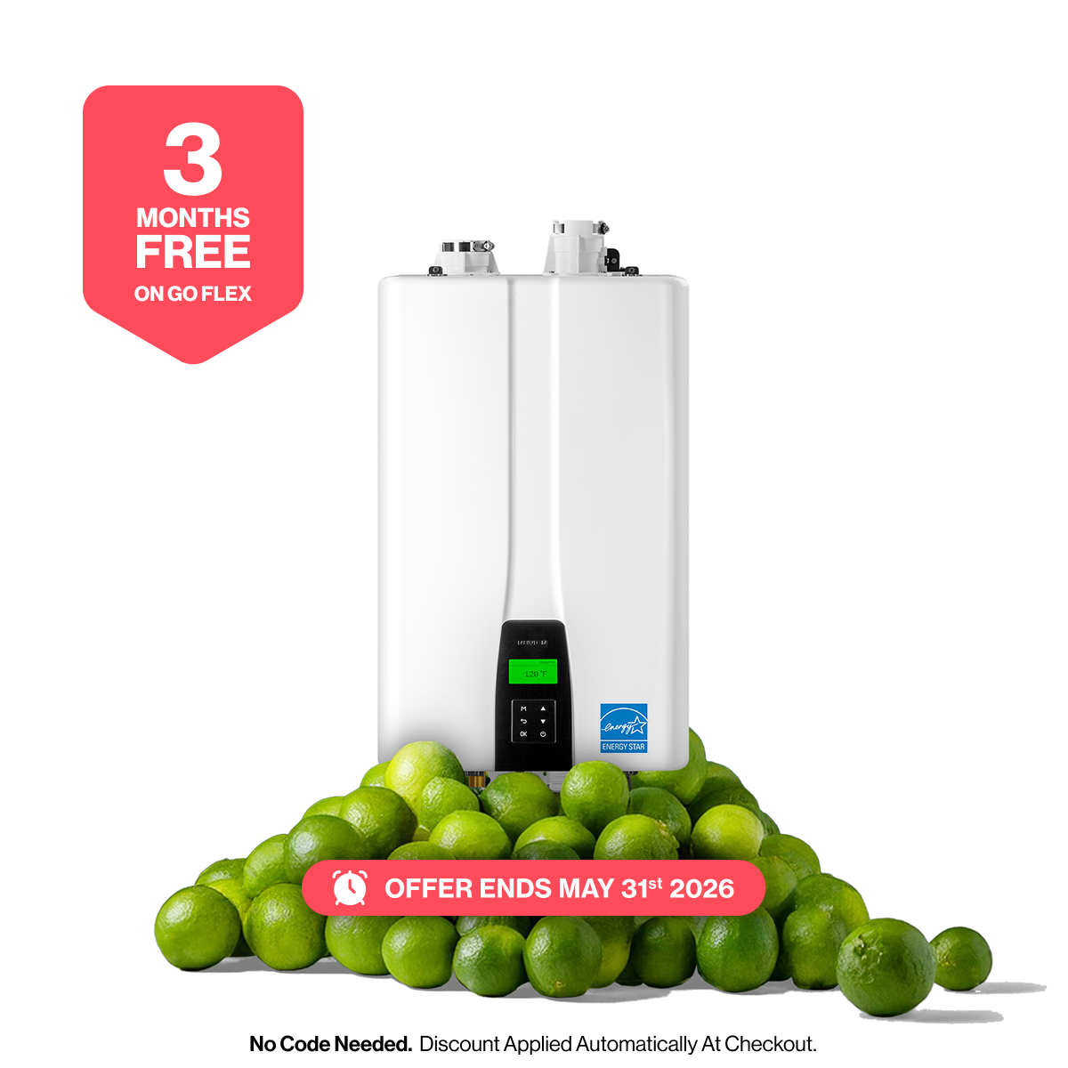 Navien Premium NPE-210S2 Condensing Tankless Water Heater