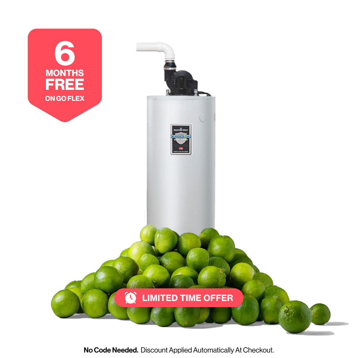 Bradford White 50 Gallon Power Vent Water Heater