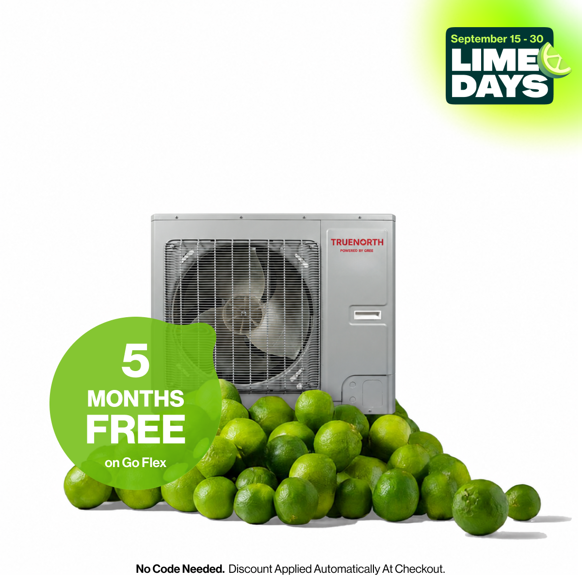 TrueNorth 2-3 Ton KU Heat Pump (Includes FREE Smart Thermostat)
