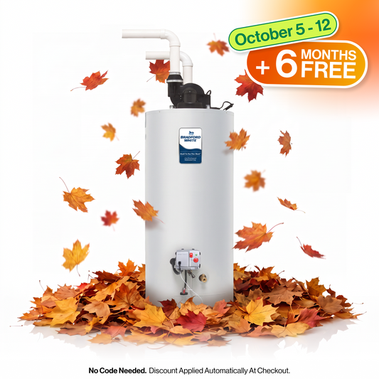 Bradford White 40 Gallon Power Direct Vent Gas Water Heater