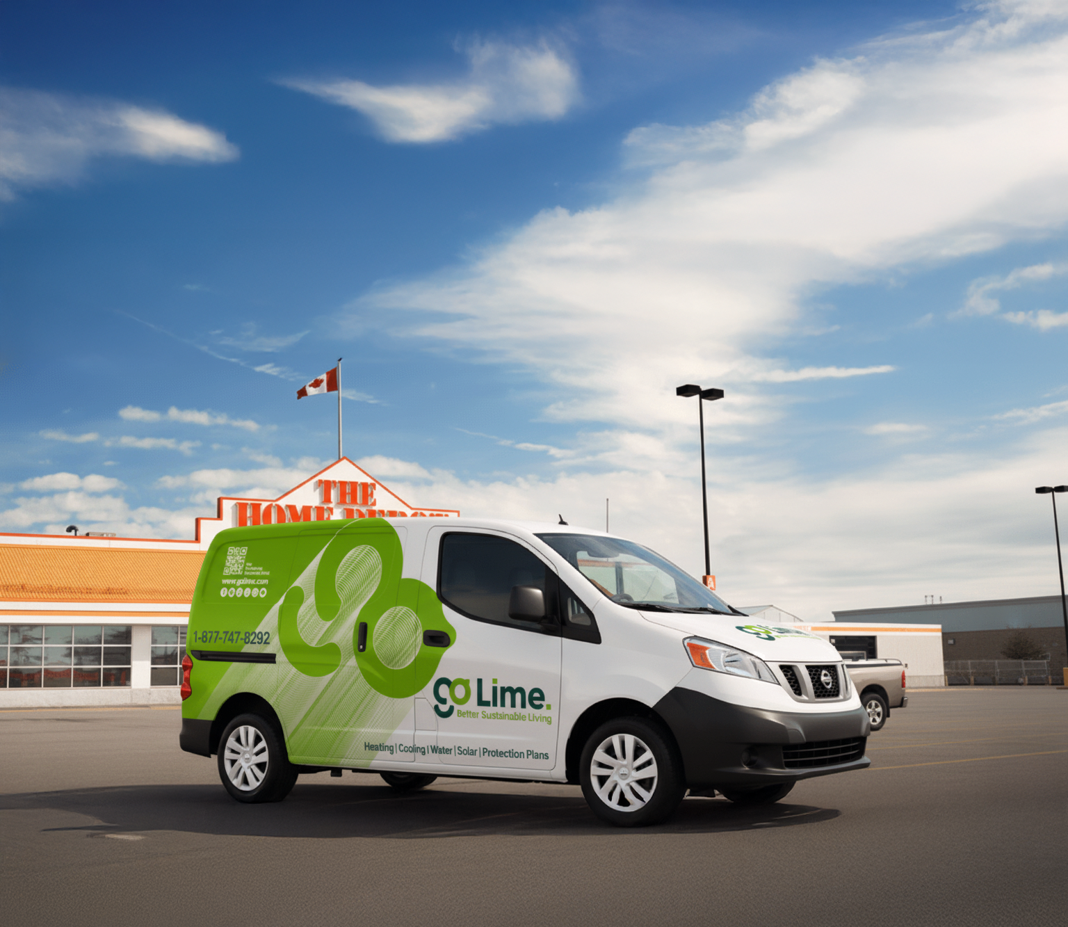 Go Lime and Home Depot Partnership