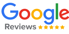 Google Reviews logo with five stars