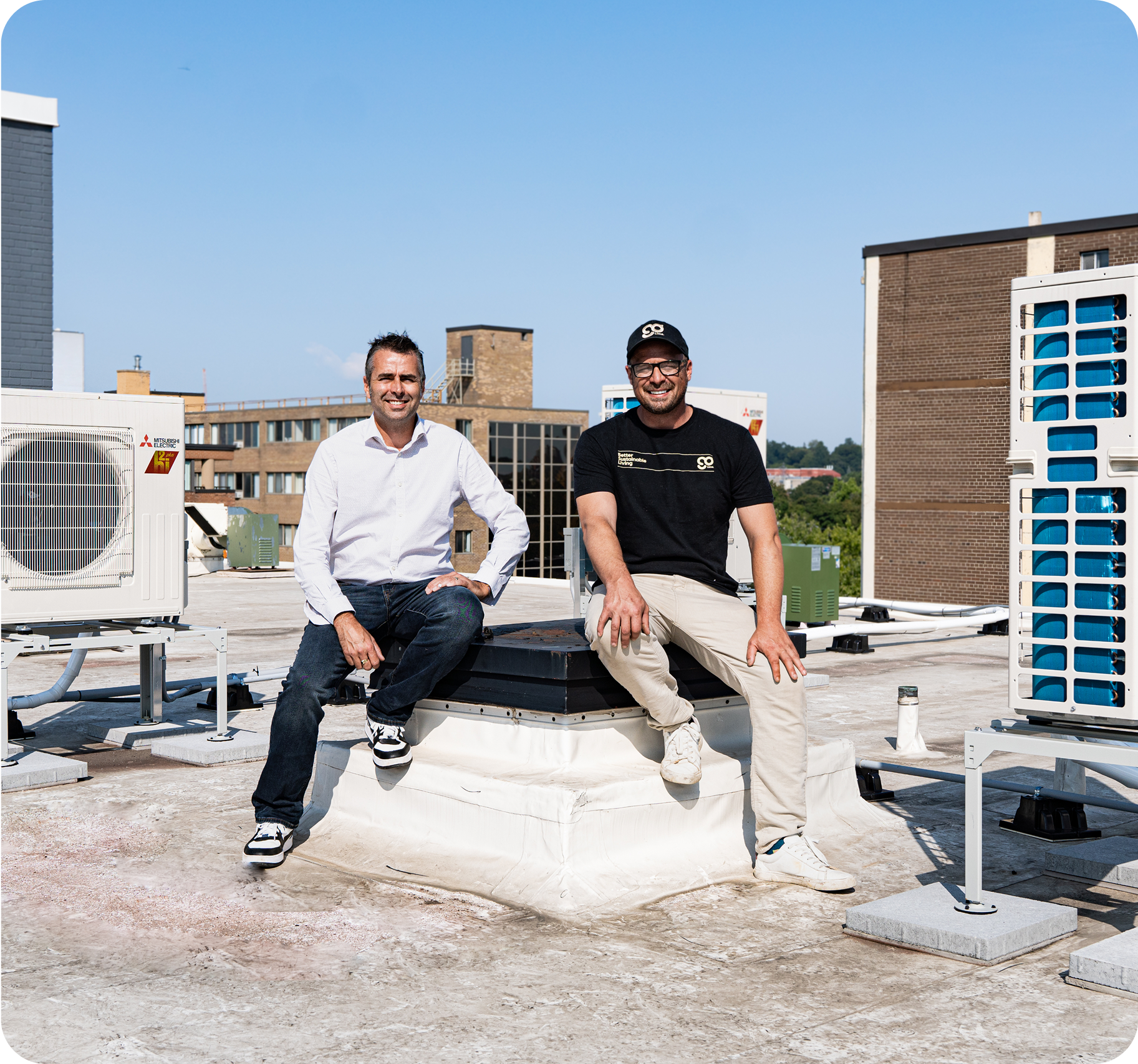 Heating and cooling solutions for commercial
