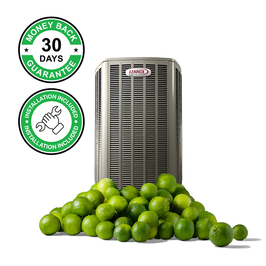 Lennox 2 Ton Single-Stage Air Conditioner, Up to 15.9 SEER2