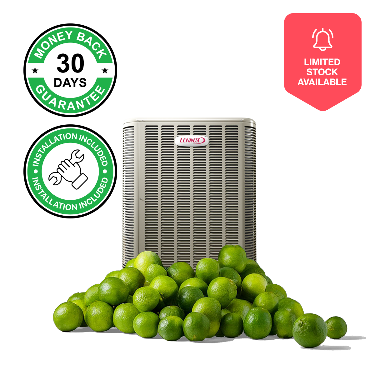 Lennox Merit Series Air Conditioner - 1.5 Ton