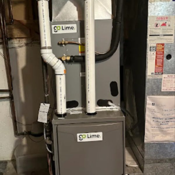 Customer furnace installation photo