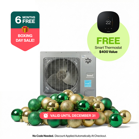 Kinghome 2-3 Ton KU Heat Pump (Includes FREE Smart Thermostat)