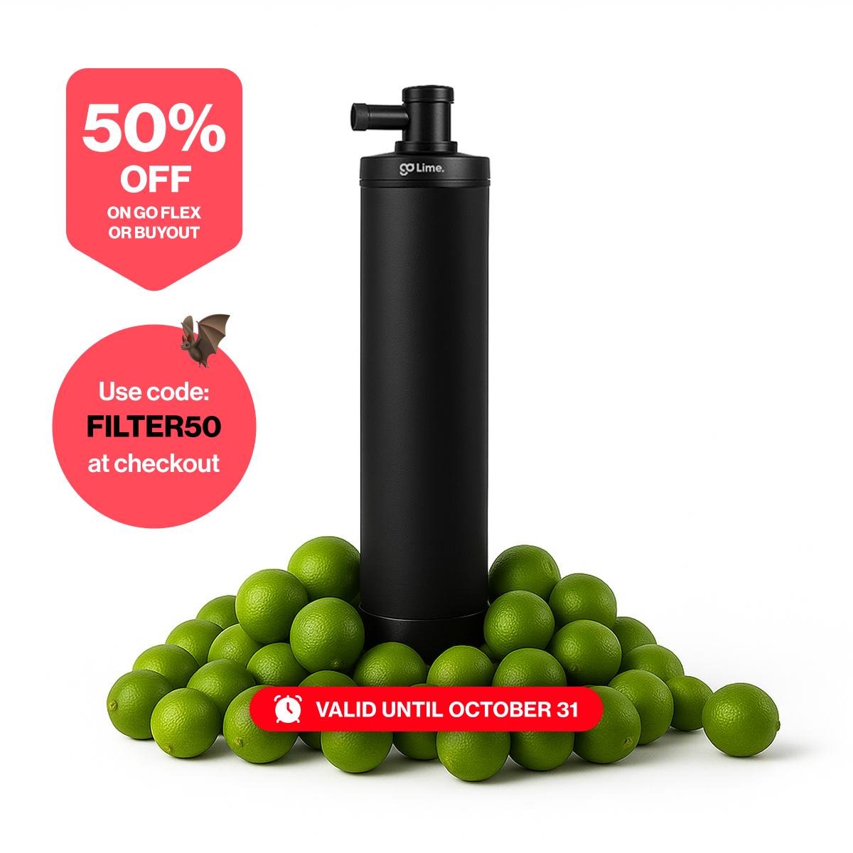 Go Clean Drainless Whole Home Water Filter