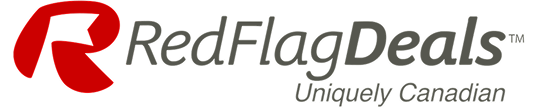 RedFlagDeals logo with red  R