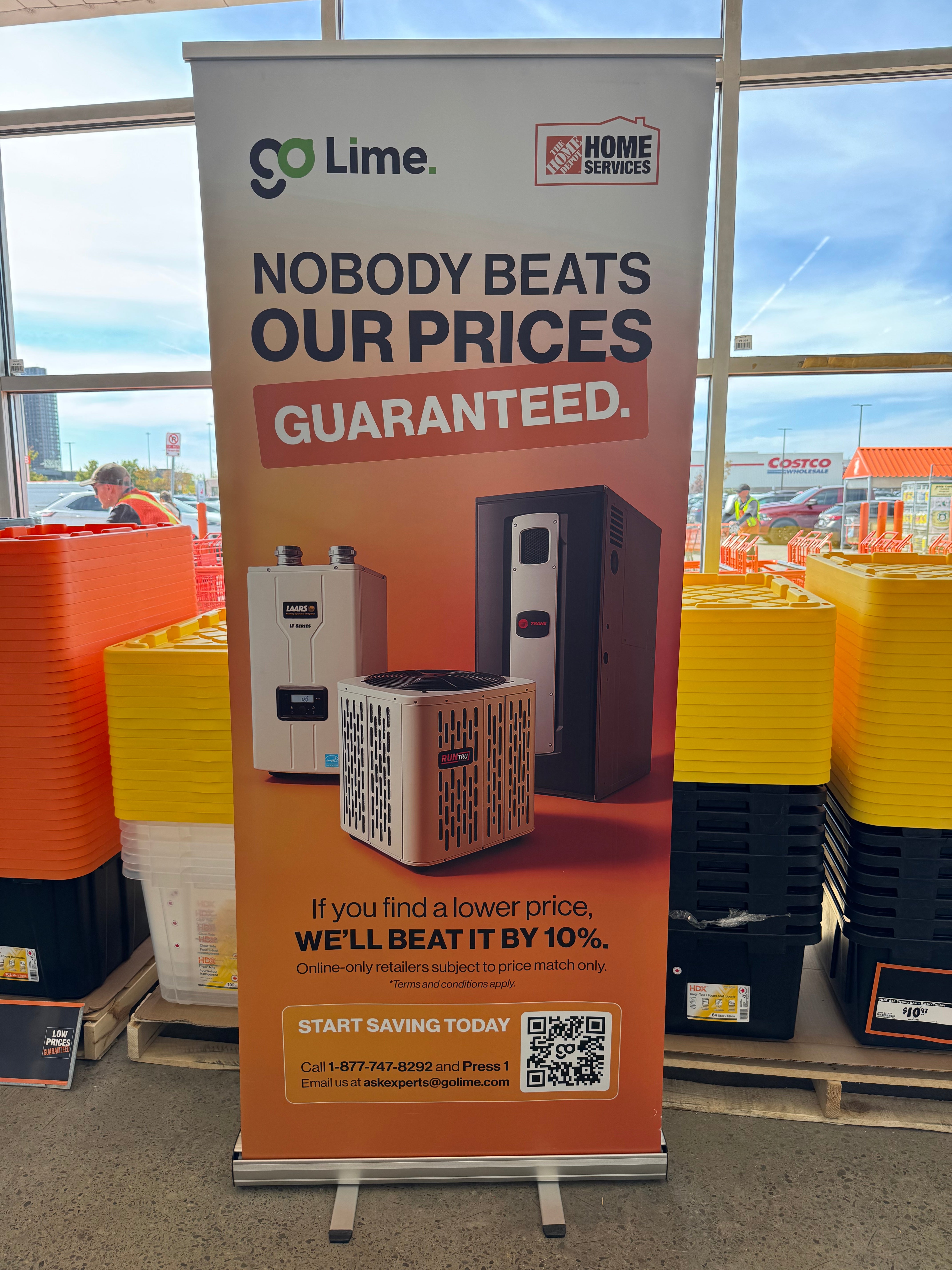 home depot hvac Ontario