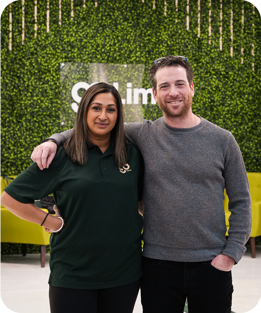 jeff and meera at Go Lime walmart location